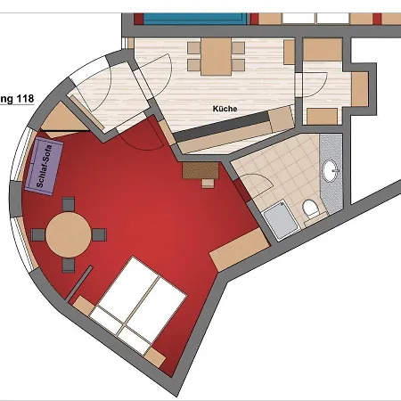 Appartement Willms Am Gaisberg *
